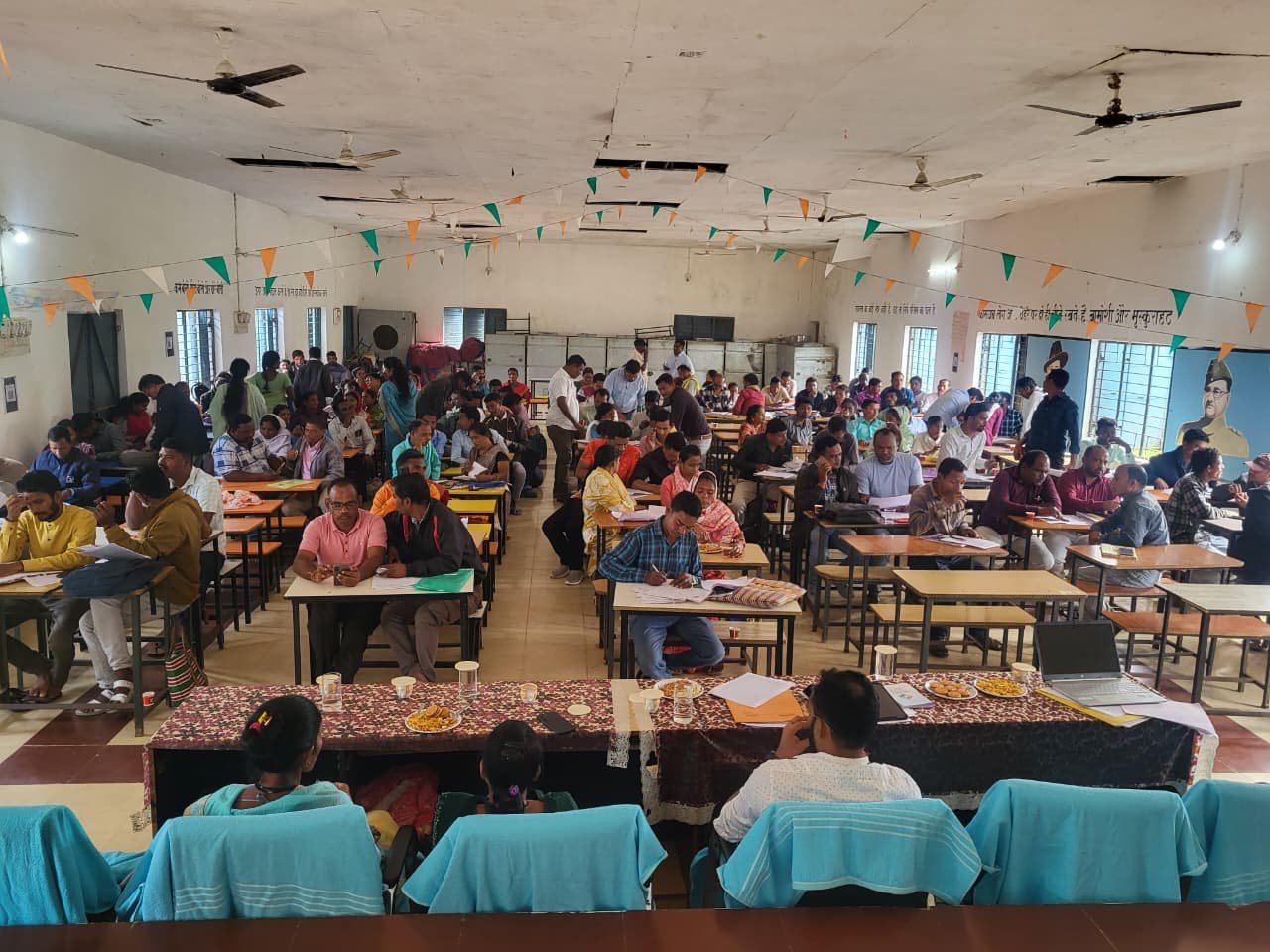 भैरमगढ़ में सरपंच, बीएल, बीएलओ और जनप्रतिनिधियों की संयुक्त बैठक अनुपस्थित, मृतक व पलायन मतदाताओं की सूची तैयार