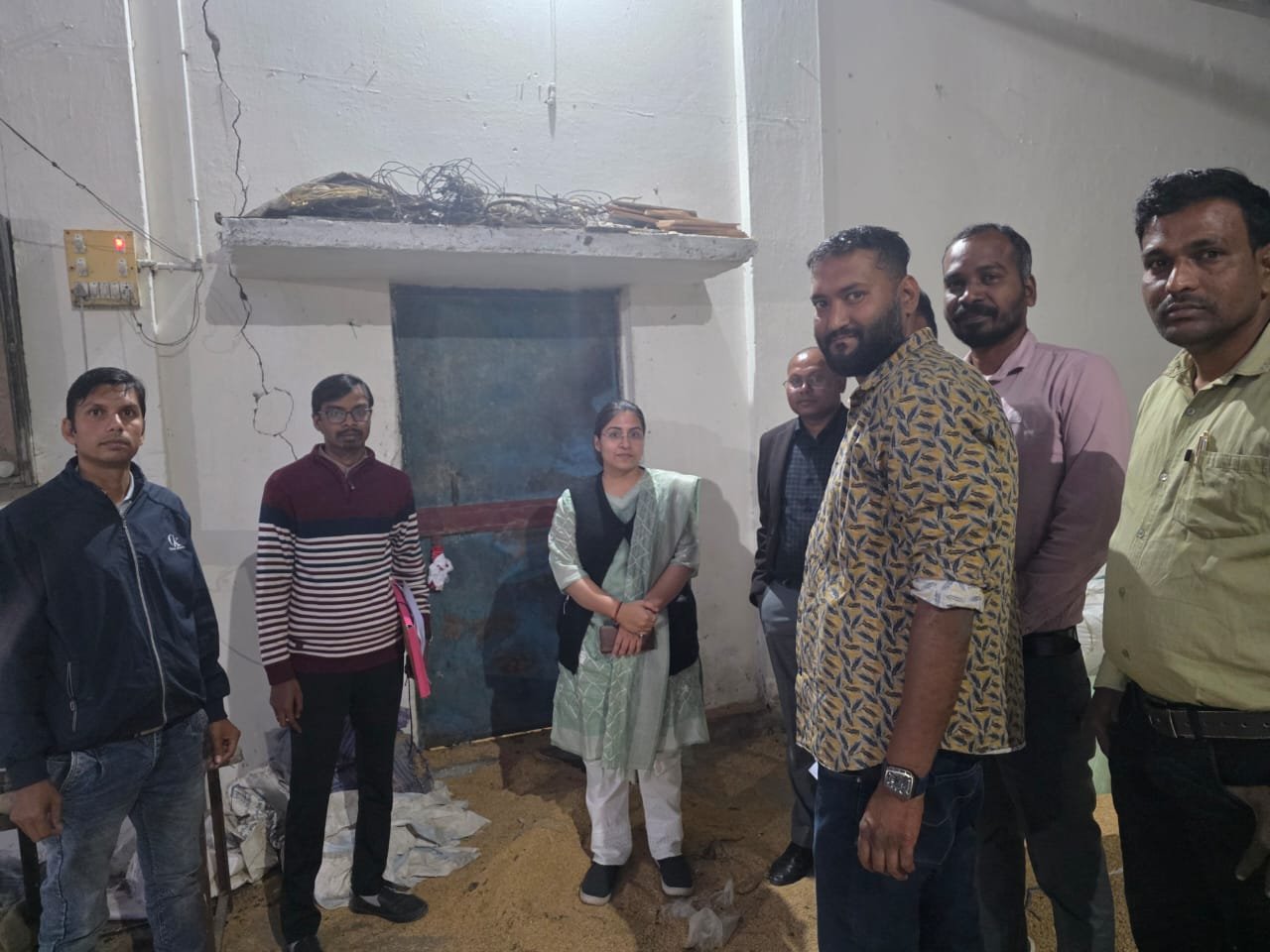 पाली तहसील में अवैध धान जब्ती की कार्रवाई – 600 क्विंटल धान जब्त