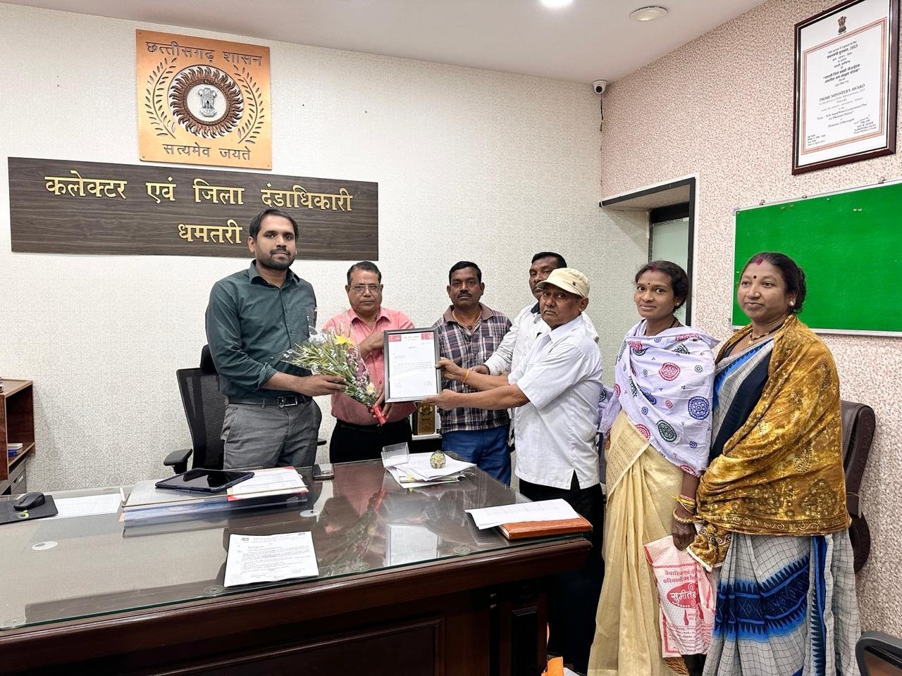 सीटू के प्रतिनिधियों ने श्रम अन्न सहायता योजना के सफल क्रियान्वयन हेतु कलेक्टर का किया आभार व्यक्त