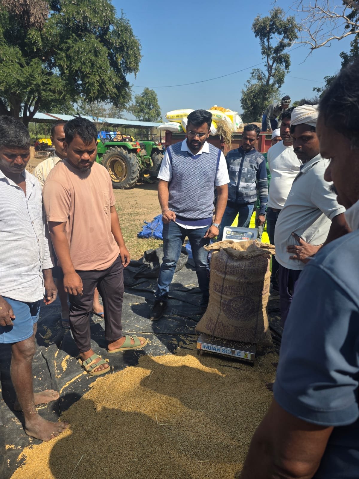 बीजापुर जिले में धान खरीदी के एवज में करोड़ों का भुगतान