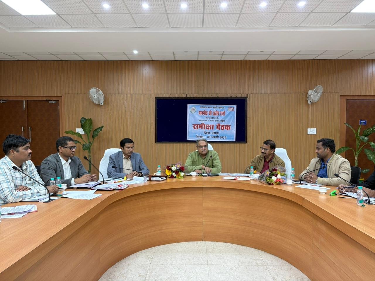 राज्य खाद्य आयोग अध्यक्ष द्वारा कोरबा जिले में जनकल्याणकारी योजनाओं की समीक्षा उचित मूल्य दुकानों, आंगनबाड़ी केंद्रों व विद्यालयों में मिली अनियमितताओं पर कार्यवाही के निर्देश