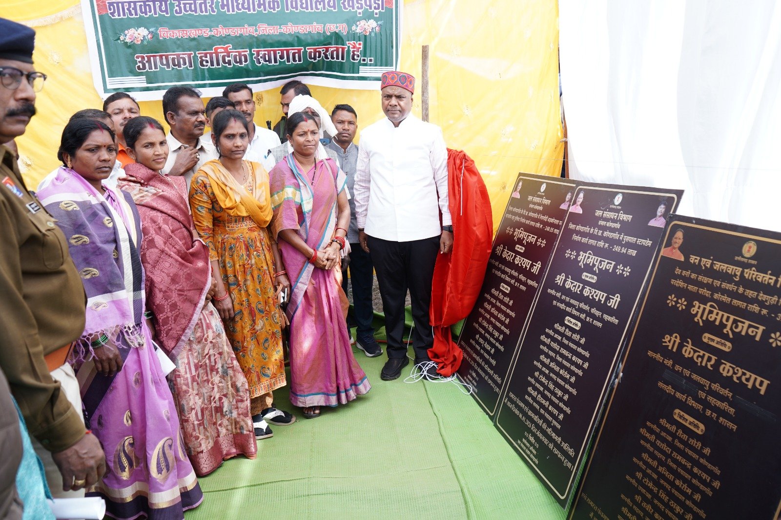 वन मंत्री ने पुसपाल में 11 करोड़ 18 लाख रूपए के विकास कार्यों की दी सौगात     10 कार्यों का किया भूमिपूजन