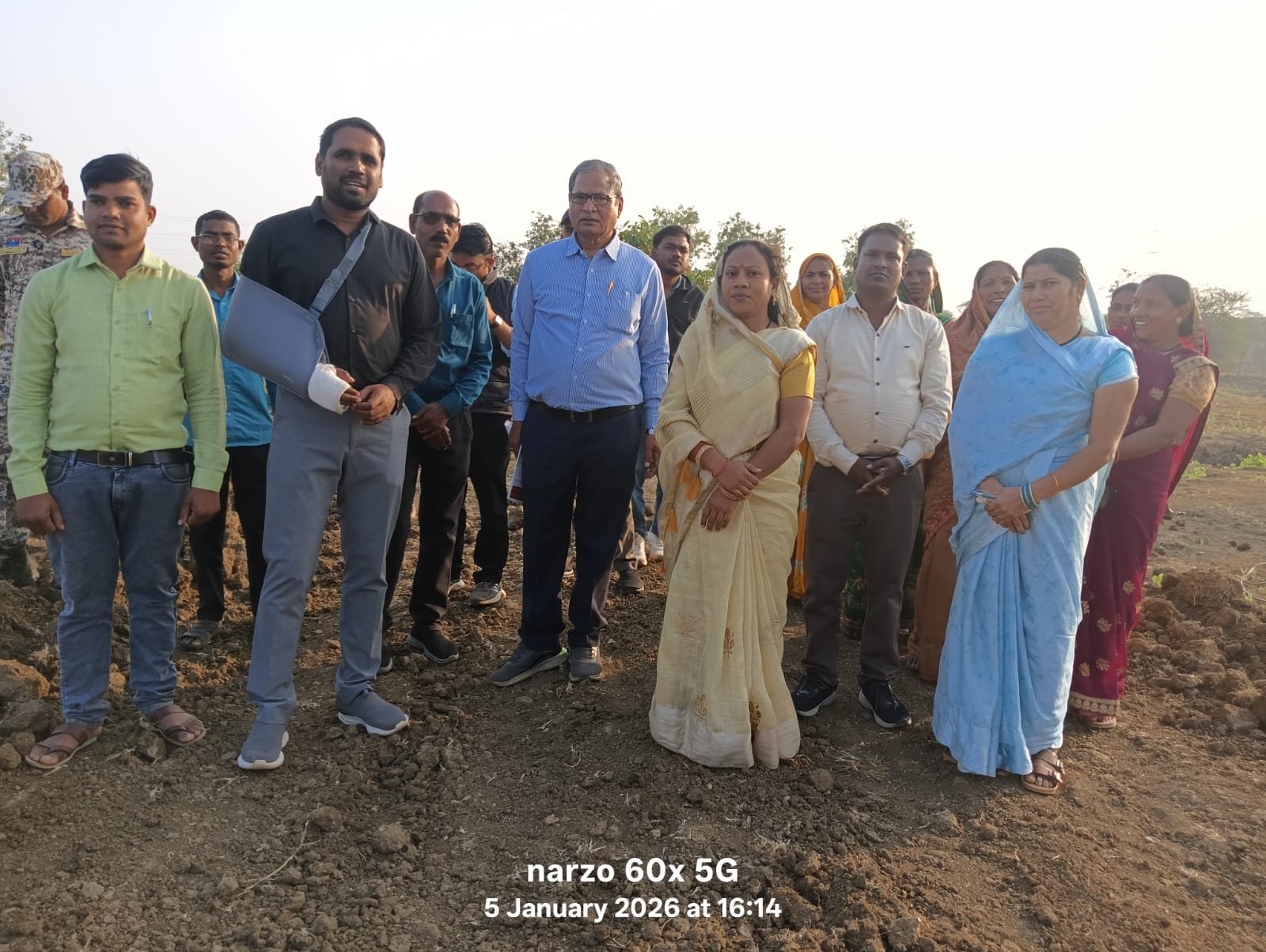 कलेक्टर ने कोटगांव औषधि बोर्ड नर्सरी का किया निरीक्षण