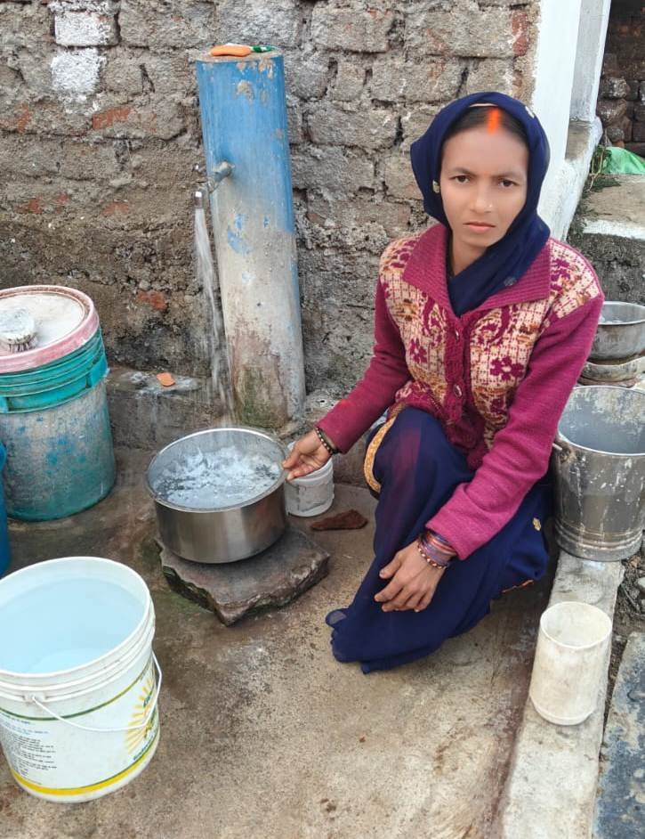 जल जीवन मिशन से ग्राम रूपाकाठी में जीवन की गुणवत्ता में हुआ सकारात्मक सुधार