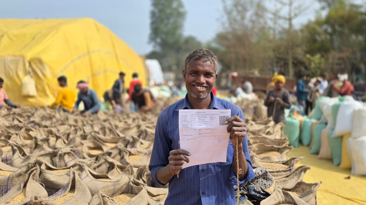 जिले में 31.92 लाख क्विंटल से अधिक धान की खरीद 51 हजार से अधिक किसानों ने समर्थन मूल्य पर किया धान विक्रय