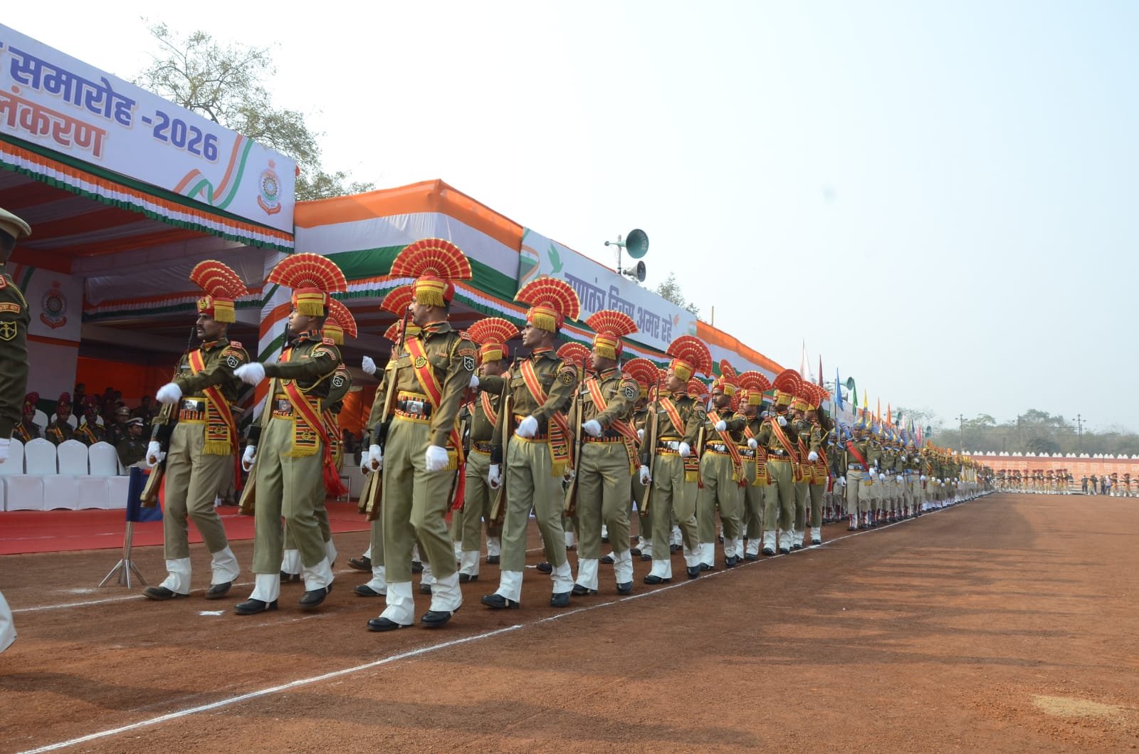 गणतंत्र दिवस समारोह की तैयारियां पूर्ण