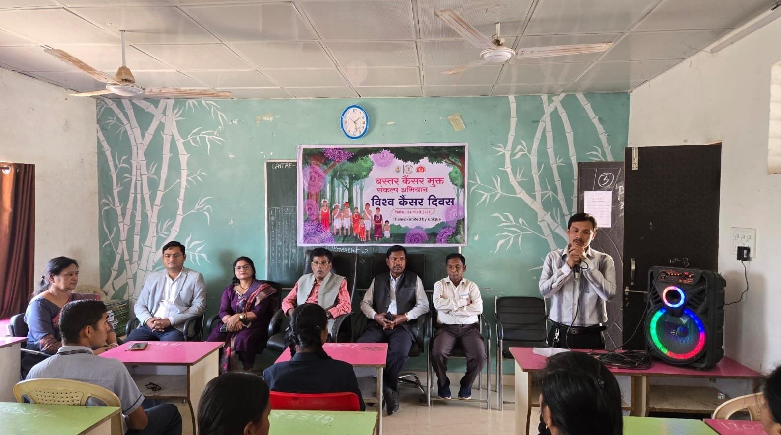 विश्व कैंसर दिवस पर स्वामी विवेकानंद स्कूल में गूंजा जागरूकता का संदेश