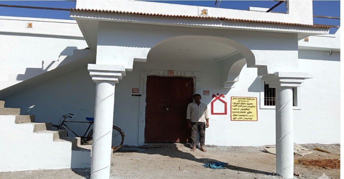प्रधानमंत्री आवास योजना-ग्रामीण से  उदेराम का पक्के मकान का सपना हुआ साकार