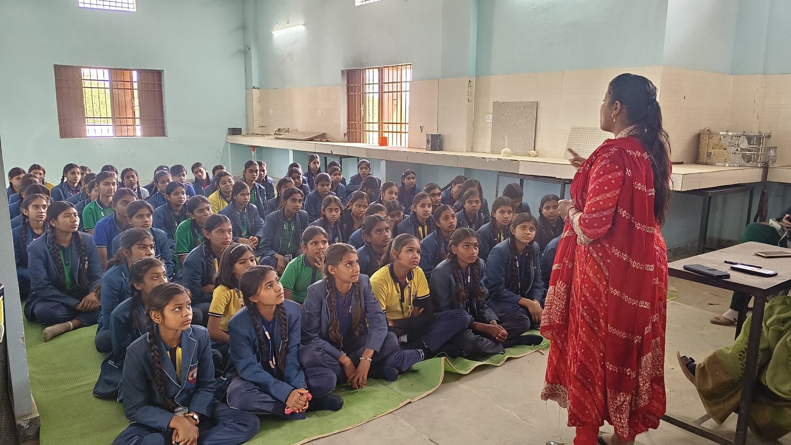 विज्ञान स्वच्छता एवं पोषण की महत्वता को जाना स्कूली बच्चों ने