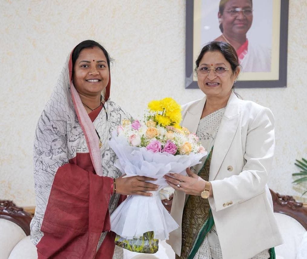 छत्तीसगढ़ मना रहा ‘महतारी गौरव वर्ष’: मंत्री लक्ष्मी राजवाड़े ने केन्द्रीय मंत्री अन्नपूर्णा देवी को दी जानकारी