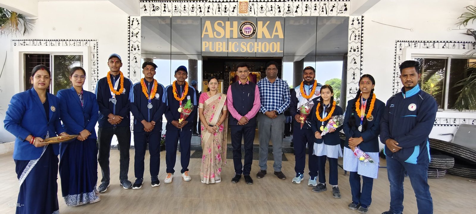 अशोका पब्लिक स्कूल के खिलाड़ी बने प्रदेश की शान