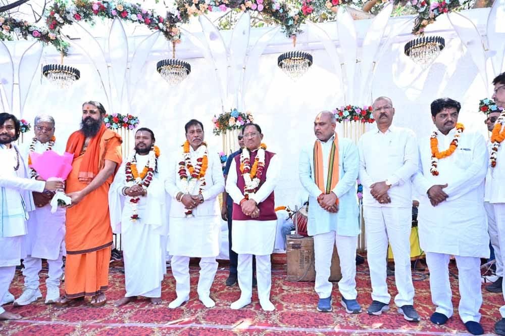 मुख्यमंत्री ने “विशाल सतनाम सद्भाव पदयात्रा” का किया शुभारंभ