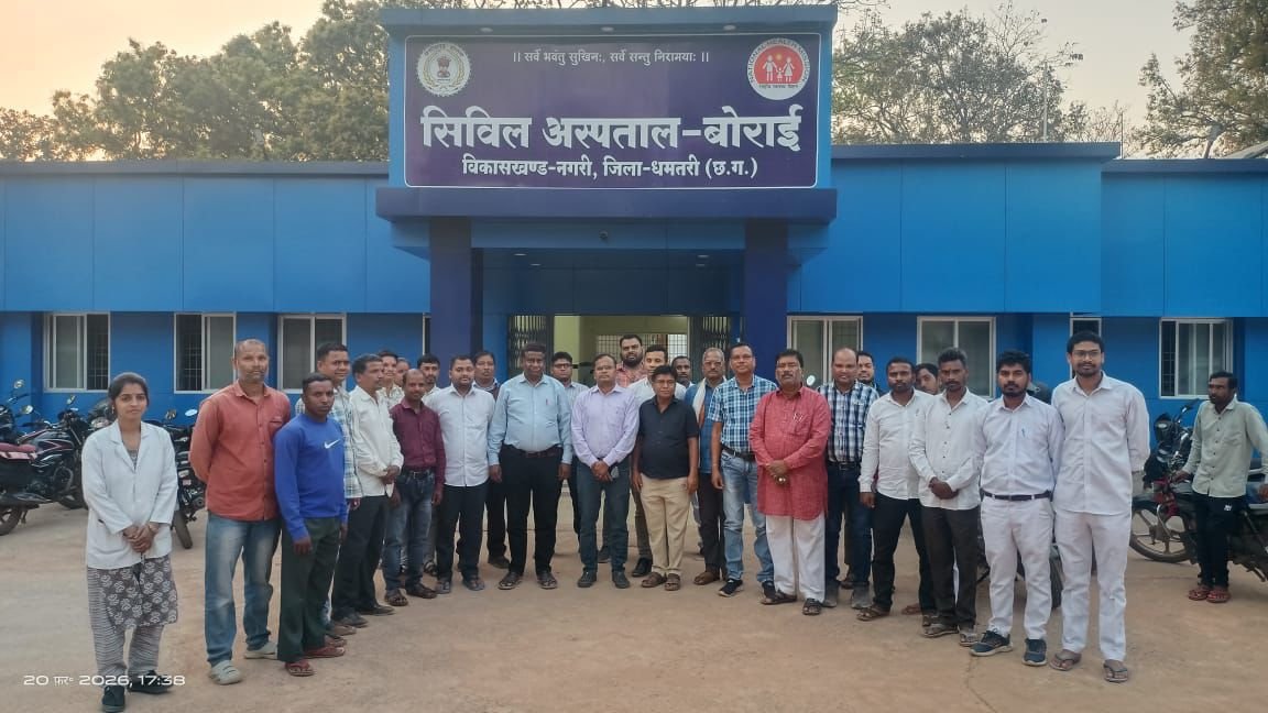 सिविल अस्पताल बोराई में जीवन दीप समिति की बैठक संपन्न अस्पताल के सुदृढ़ संचालन हेतु महत्वपूर्ण निर्णय, जनसहभागिता से मिला सहयोग