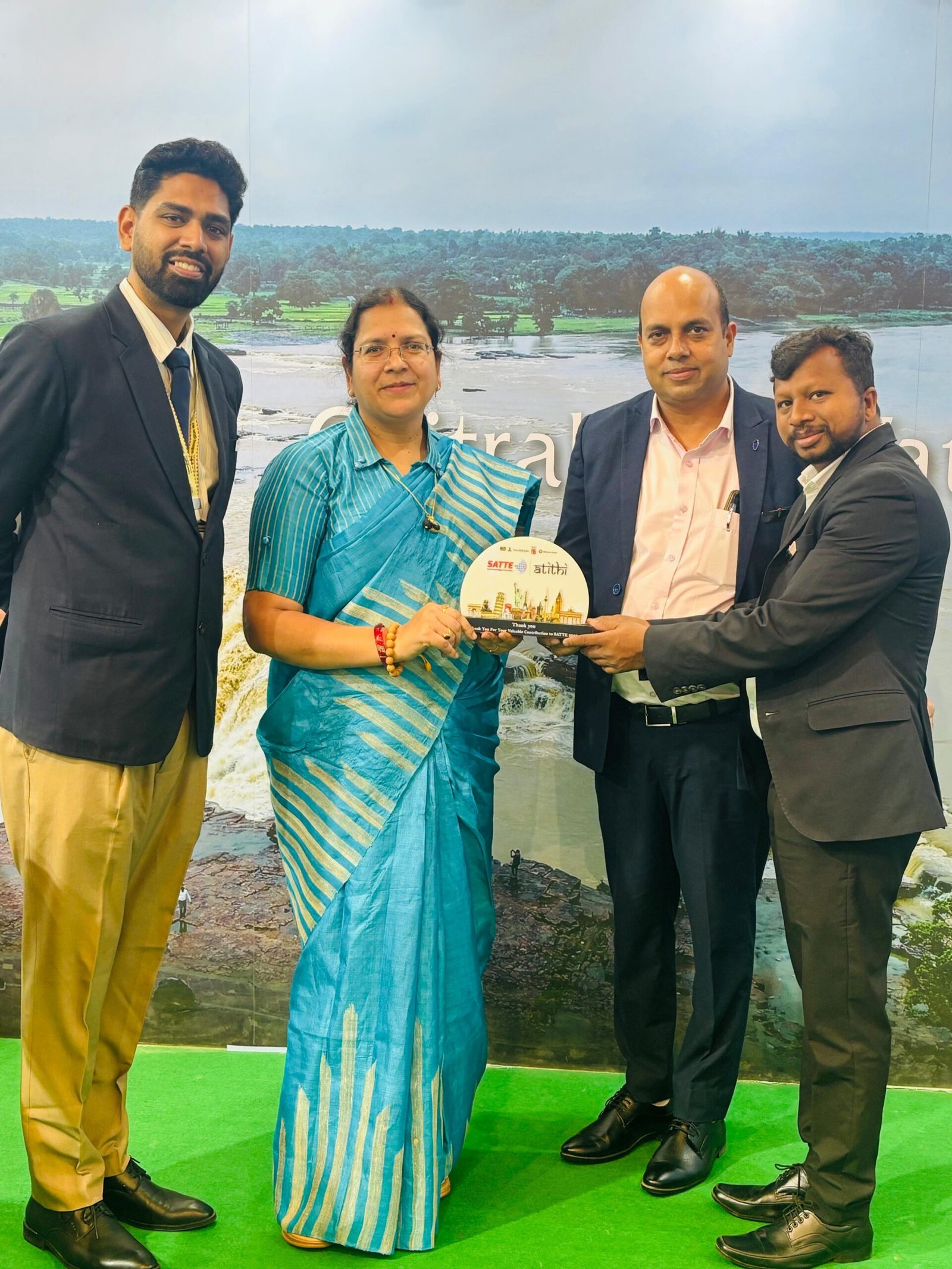 साउथ एशिया ट्रैवल एंड टूरिज्म एक्जिबिशन नई दिल्ली में छाया छत्तीसगढ़ का पर्यटन