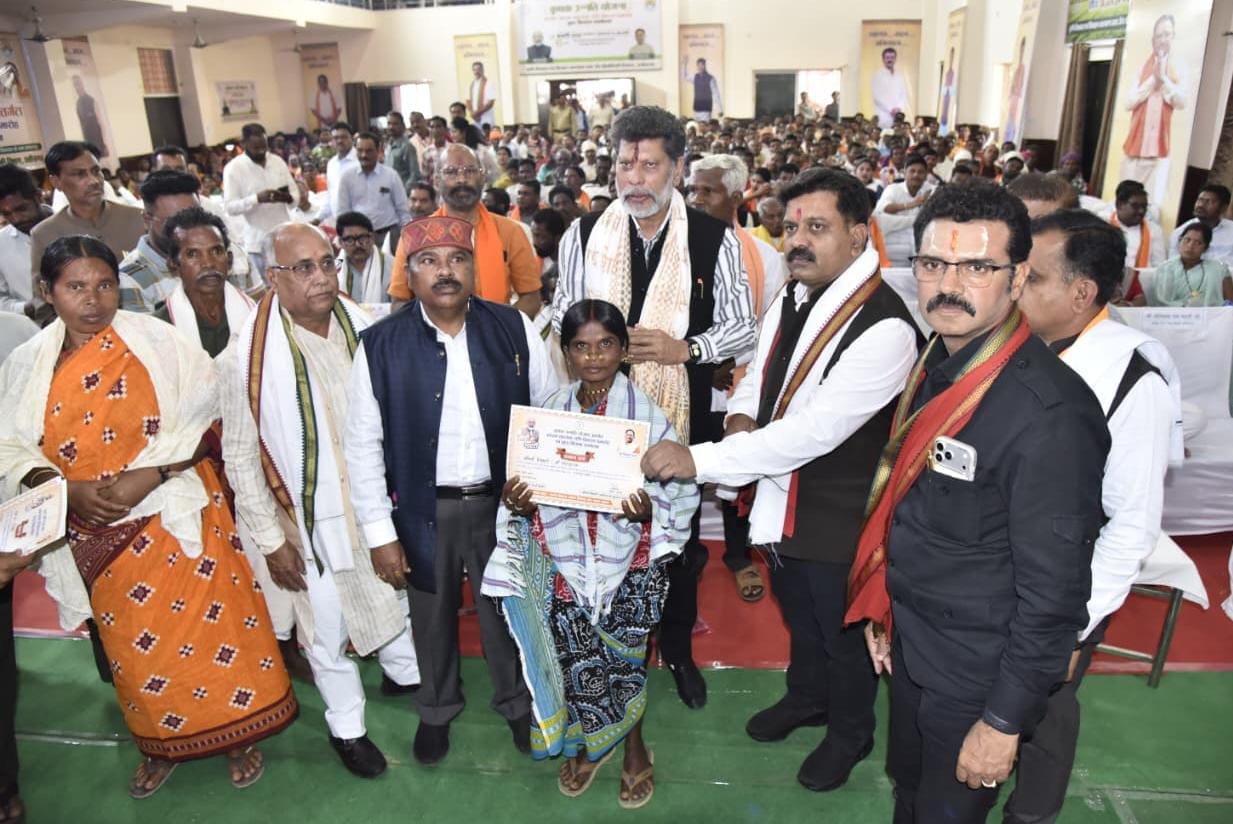 जगदलपुर के वृहद किसान सम्मेलन में उप मुख्यमंत्री विजय शर्मा हुए शामिल