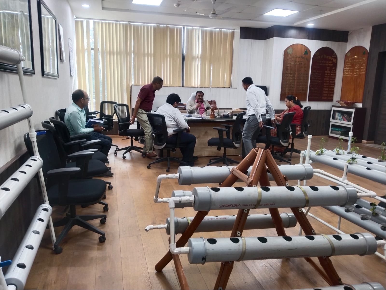 न्यूट्रिशन फ्लो तकनीक को बढ़ावा देने विशेष बैठक आयोजित