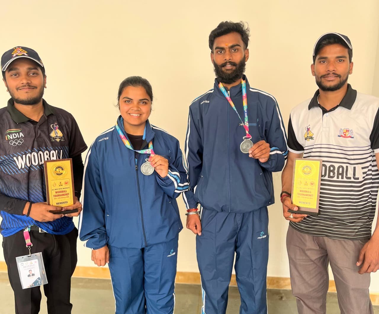 सरगुजा जिला वुडबॉल संघ के खिलाड़ियों का राष्ट्रीय मंच पर जलवा, सिल्वर मेडल अपने नाम