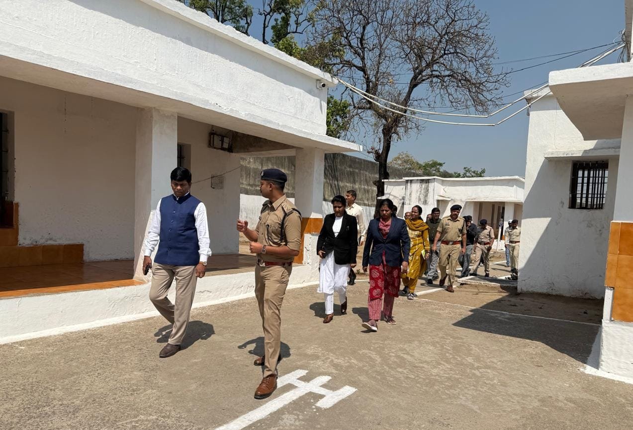 जिला जेल का निरीक्षण, बंदियों को मिल रही सुविधाओं का लिया जायजा’