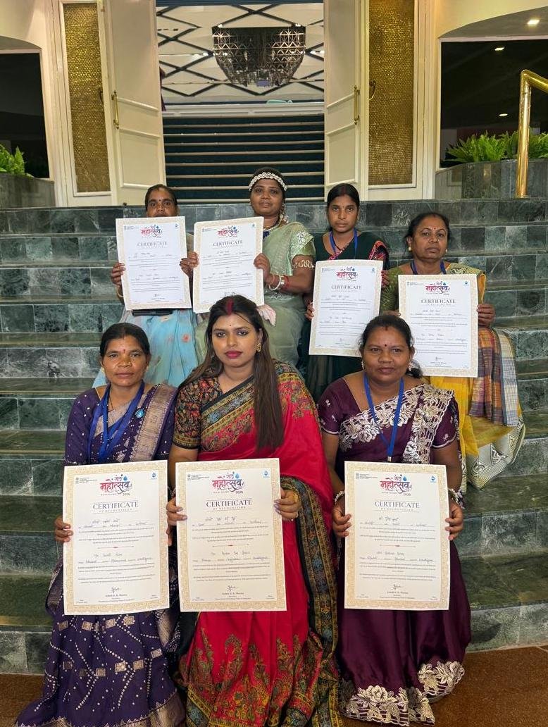 जल संरक्षण की मिसाल-परचनपाल की पिंकी नेताम को मिला राष्ट्रीय सम्मान