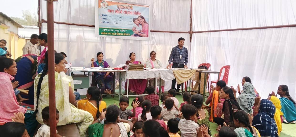 छापर भानपुरी में मुख्यमंत्री बाल संदर्भ योजना के तहत स्वास्थ्य जांच शिविर संपन्न