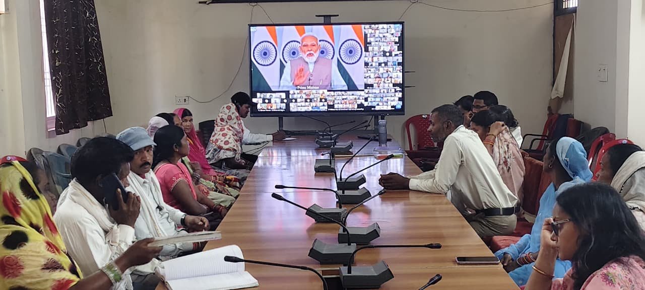 कृषि विज्ञान केंद्र कटघोरा में ‘कृषि और ग्रामीण परिवर्तन’ विषय पर पोस्ट-बजट वेबिनार का सीधा प्रसारण