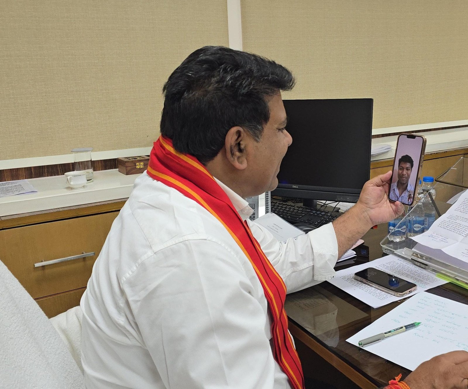 बीजापुर के अंकित की यूपीएससी में सफलता पर उपमुख्यमंत्री विजय शर्मा ने वीडियो कॉल पर दी बधाई