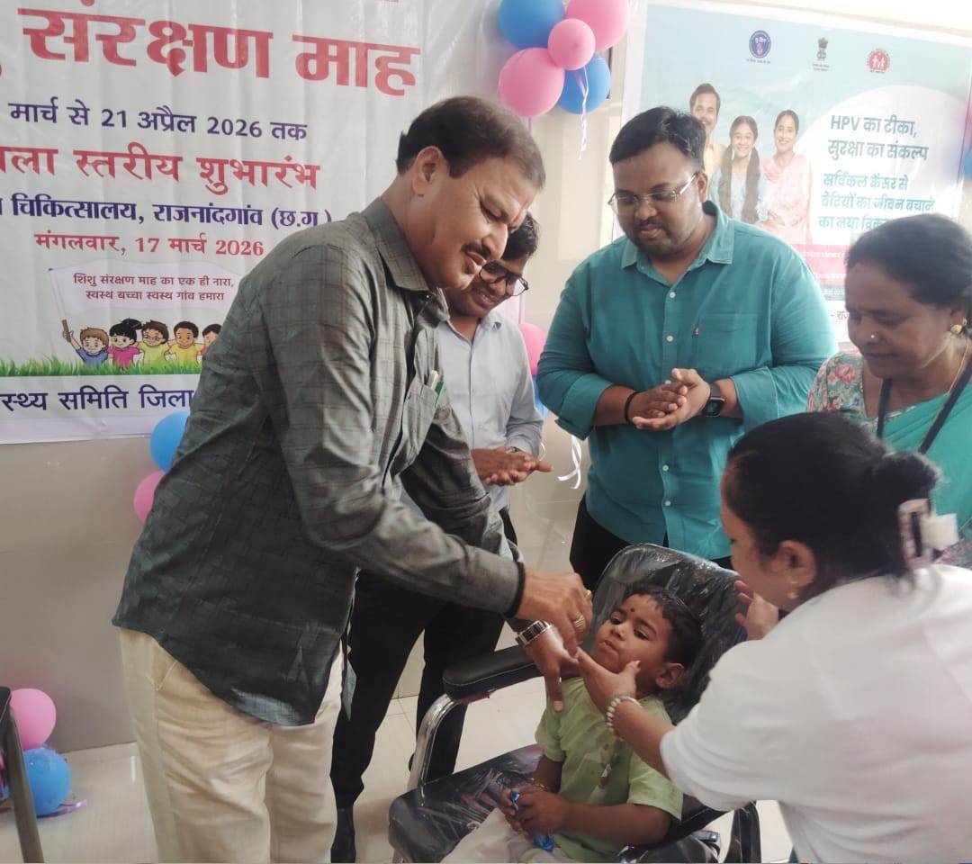 महापौर ने बच्चों को विटामिन ए की अनपूरक दवा पिलाकर शिशु संरक्षण माह का किया शुभारंभ