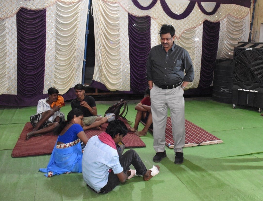 अपर कलेक्टर ने चैत्र नवरात्रि पर पदयात्री मार्ग एवं सेवा पंडालों का किया निरीक्षण