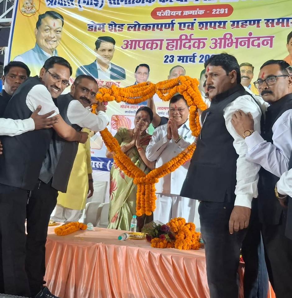 उद्योग मंत्री देवांगन ने आज कोरबा में 30 लाख रूपए की लागत से निर्मित डोम का किया लोकार्पण