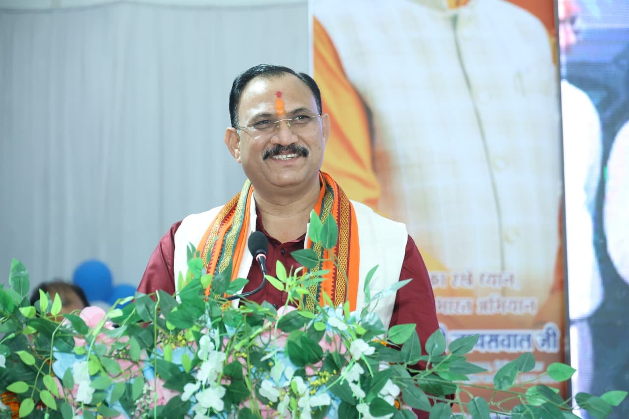 एमसीबी जिले से टीबी मुक्त भारत अभियान का स्वास्थ्य मंत्री श्याम बिहारी जायसवाल ने किया शुभारंभ