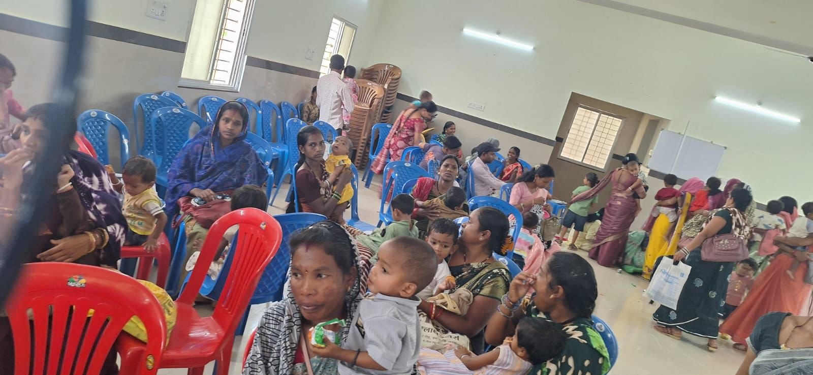 विशेष बच्चों के लिए गहन स्वास्थ्य परीक्षण शिविर, 74 बच्चों की स्क्रीनिंग