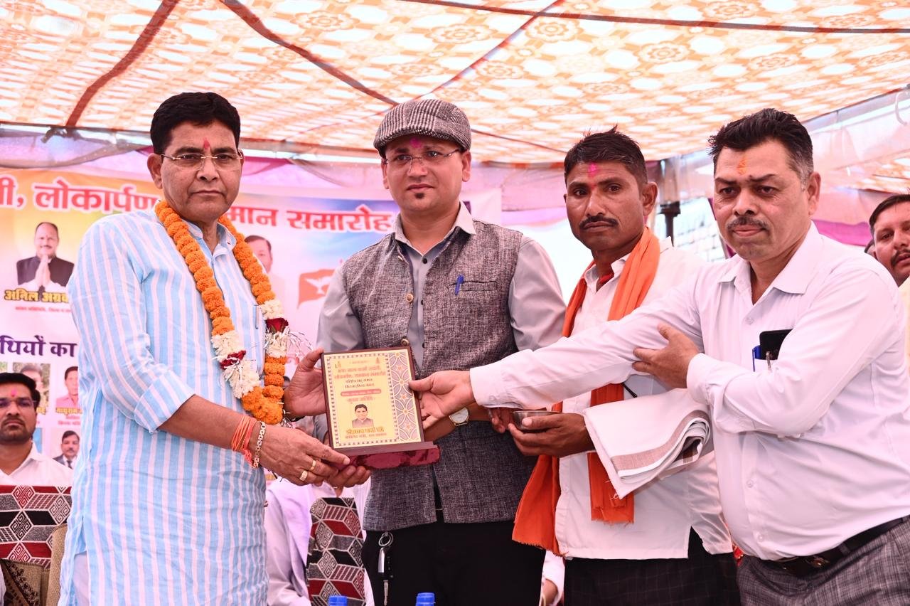 समाज की प्रगति ही राष्ट्र की उन्नति का आधार – मंत्री श्री टंकराम वर्मा निनंवा में ’साहू समाज भवन’ का हुआ लोकार्पण