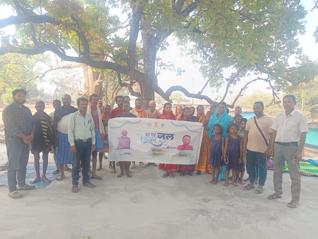 हर घर जल के लक्ष्य की दिशा में एक सशक्त उदाहरण बनकर उभरा ग्राम बस्तला गांव के 39 परिवारों को कनेक्शन के माध्यम से नियमित रूप से उपलब्ध कराया जा रहा स्वच्छ पेयजल