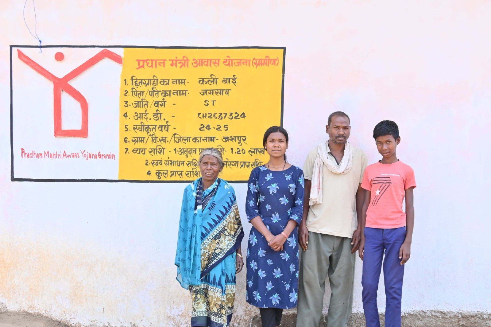 पीएम जनमन आवास योजना से विशेष पिछड़ी जनजाति किसनी बाई और अरविन्द राम के पक्के आशियाना का सपना हुआ पूरा पक्का मकान मिलने से विशेष पिछड़ी जनजातियों के जीवन में आ रहा बदलाव अब जनजाति परिवार सुरक्षित और सुखद जीवन कर रहे व्यतीत कली बाई को भी प्रधानमंत्री आवास योजना ग्रामीण के तहत मिला है पक्का आवास