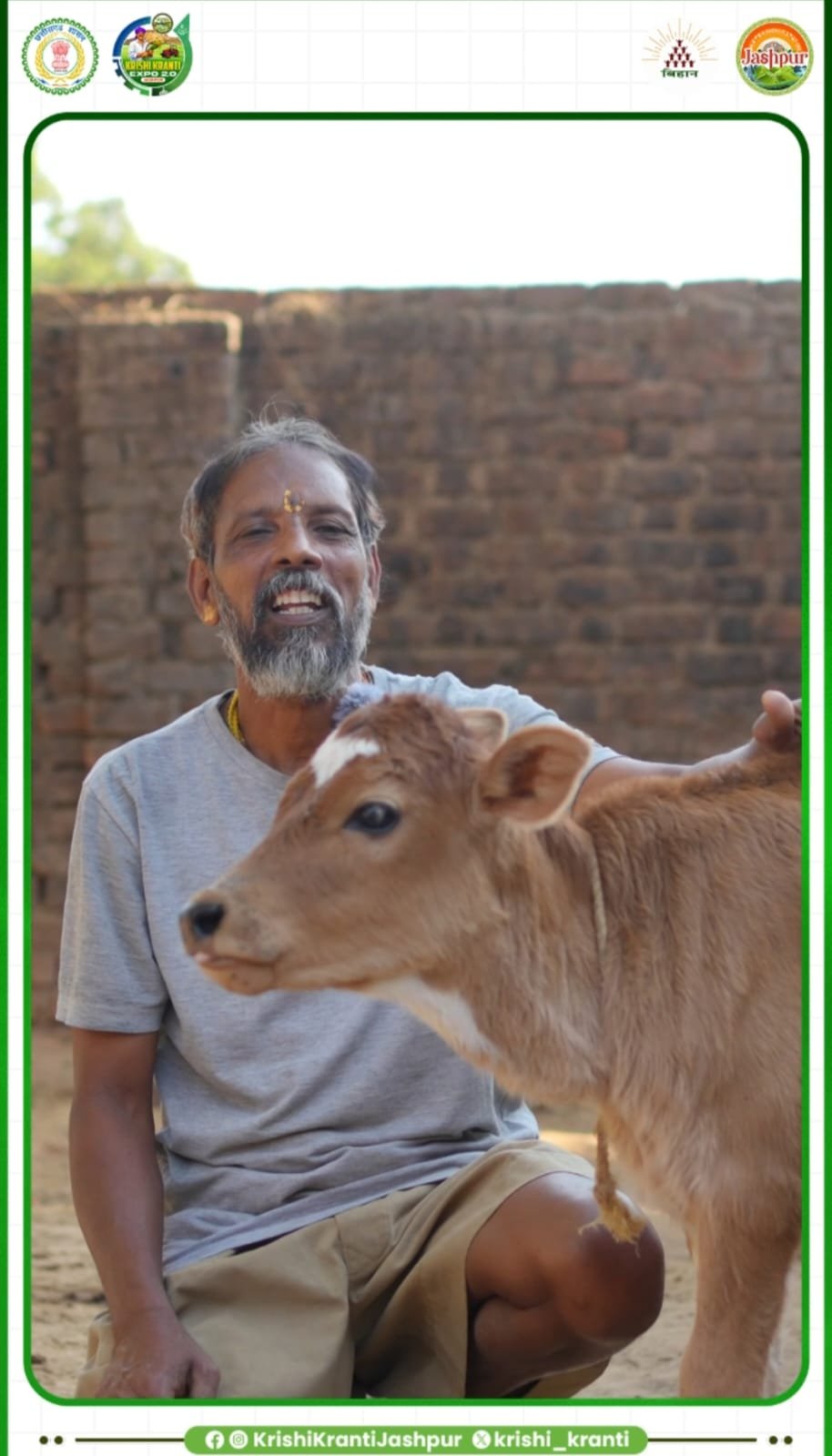 किसान मधुसूदन के लिए गौ पालन बना मजबूत आय का साधन 27 गाय प्रतिदिन 60 लीटर देती है दूध गौपालन आय का उत्तम साधन