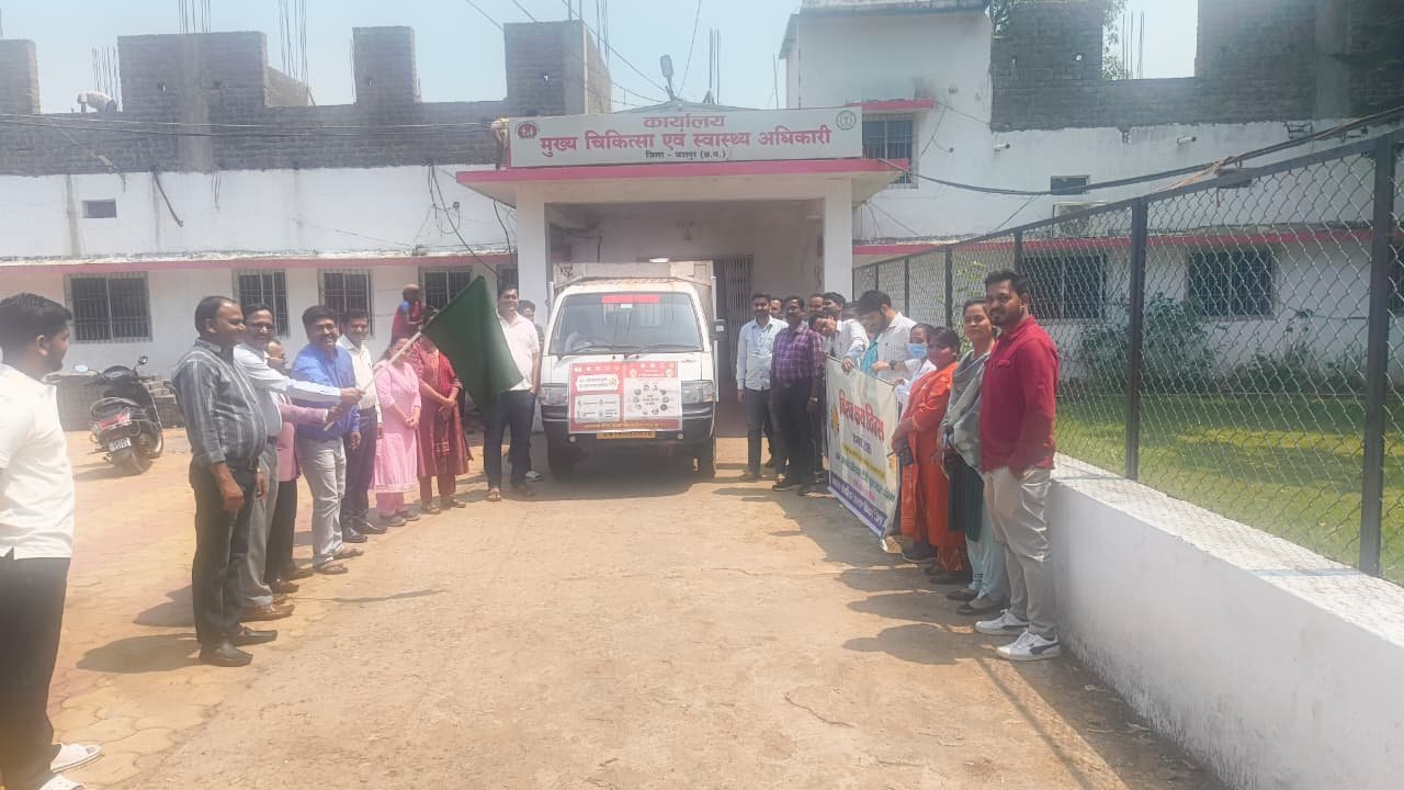 टी.बी. मुक्त जशपुर बनाने की दिशा में बड़ी पहल टीबी मुक्त भारत अभियानश् के तहत 100 दिवसीय श्निक्षय निरामय 2.0 अभियान का हुआ शुभारंभ