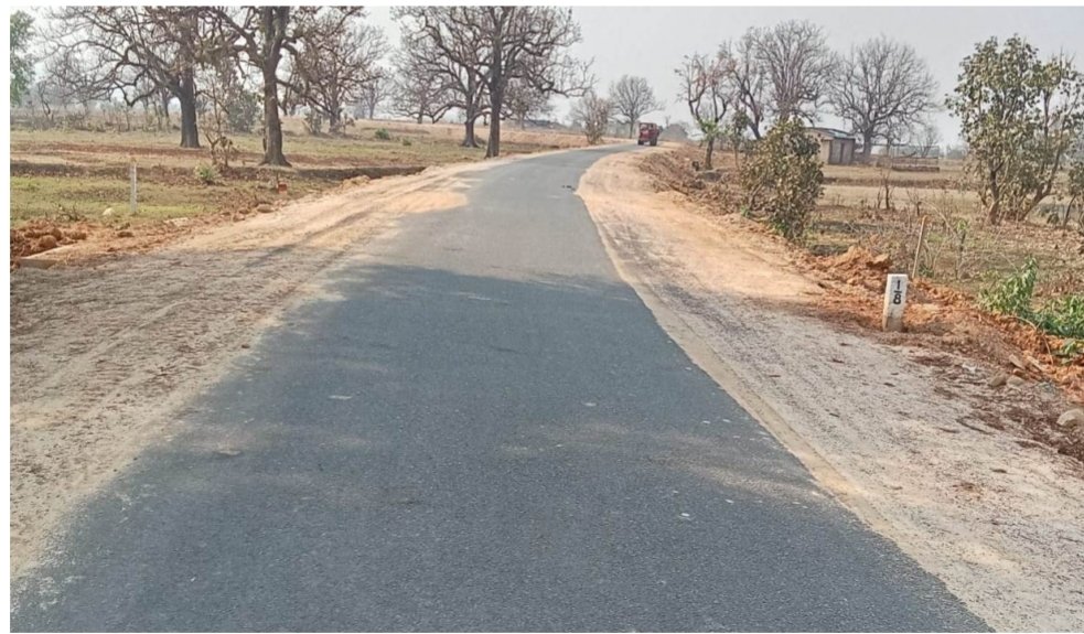 फरसाटोली से कोल्हेनझरिया मार्ग का निर्माण मानकों के अनुरूप, गुणवत्ता जांच भी संतोषजनक