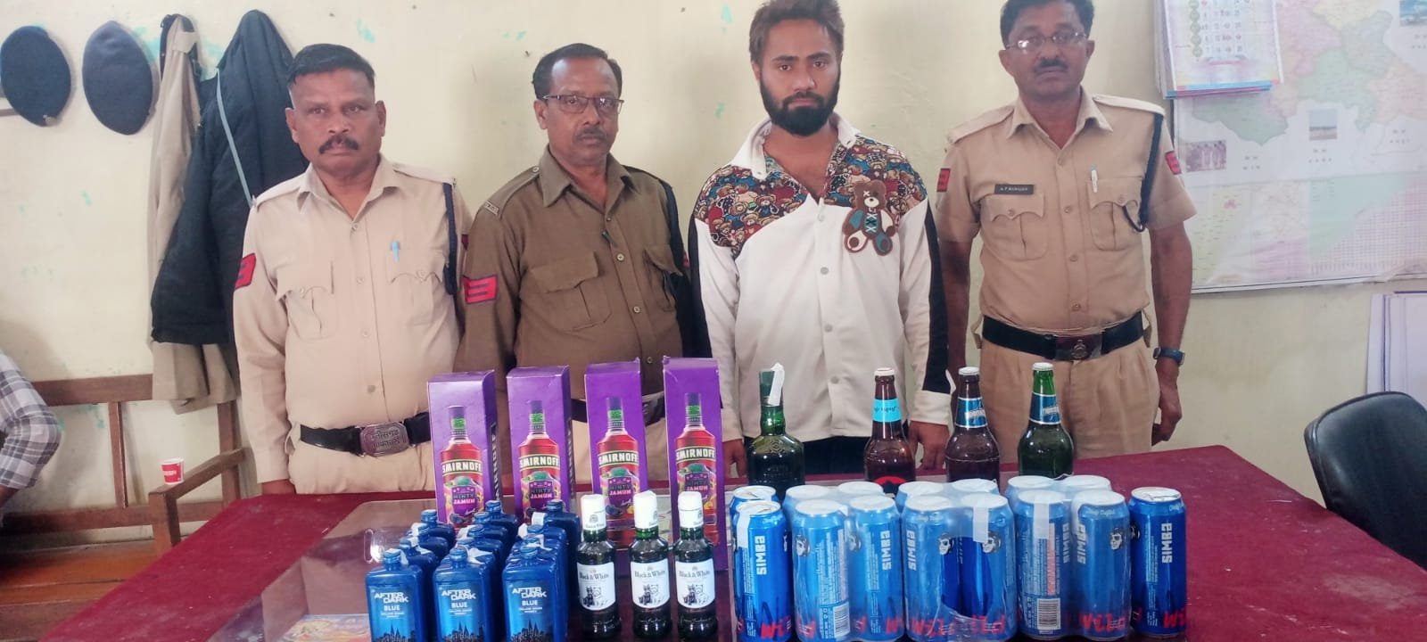 अवैध शराब पर आबकारी विभाग की कार्रवाई, अंतरराज्यीय लेवल की मदिरा जप्त