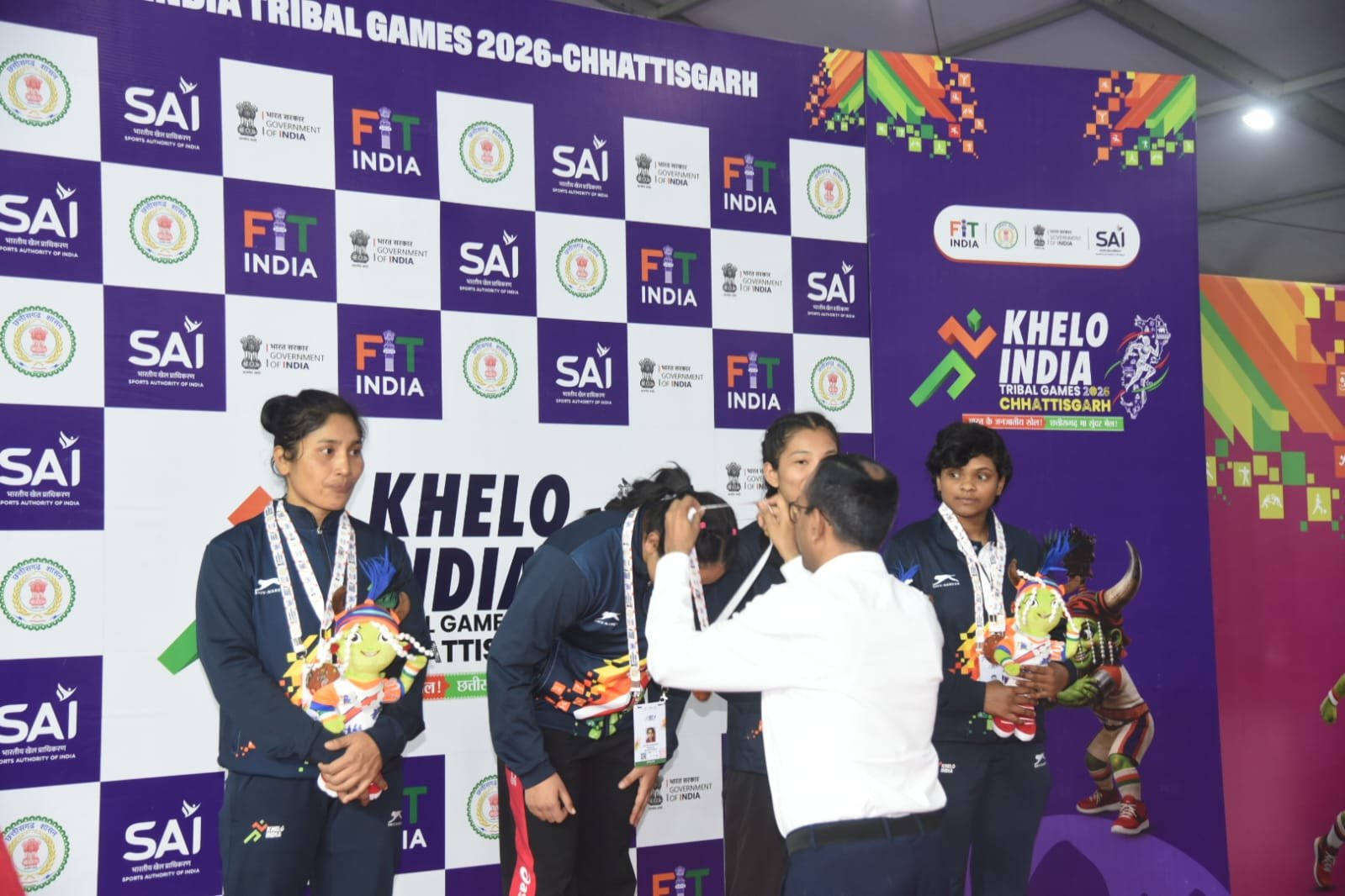 प्रथम खेलो इंडिया ट्राइबल गेम्स 2026ः झारखंड की पूनम उरांव ने 50केजी के कैटगरी में कुश्ती में रचा इतिहास, जीता पहला स्वर्ण पदक