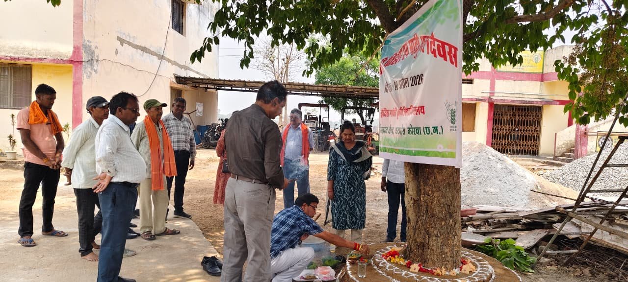 किसानी के नया बछर अक्ति तिहार (अक्षय तृतीया) एवं माटी पूजन दिवस का आयोजन
