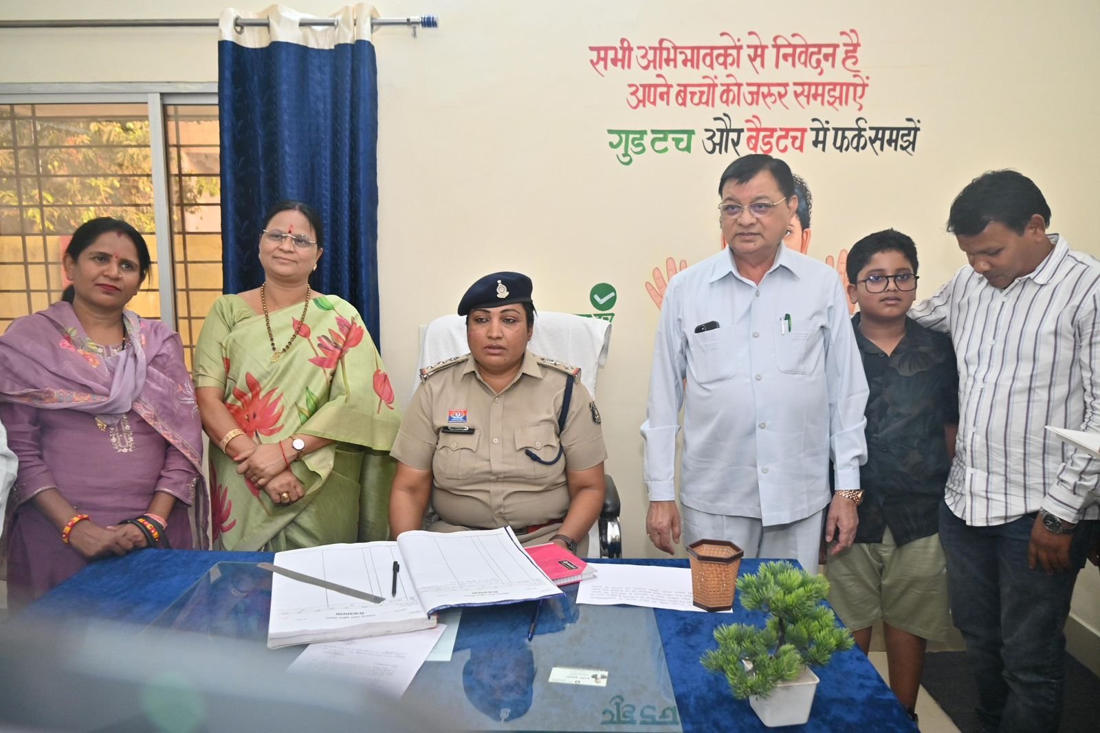 उद्योग मंत्री  लखनलाल देवांगन ने महिला थाना का किया लोकार्पण