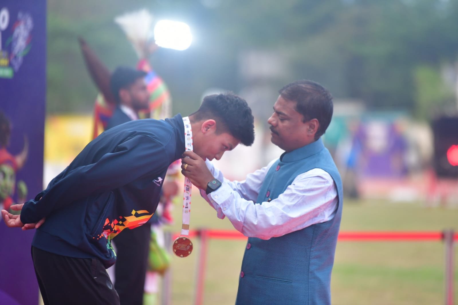 खेलो इंडिया ट्राइबल गेम्स (नवां दिन राउंड-अप): किरण पिस्दा के एकमात्र गोल से छत्तीसगढ़ ने महिला फुटबॉल का स्वर्ण जीता; सोरेन, रीथुश्री और नागिनी ने एथलेटिक्स में दूसरा गोल्ड हासिल किया