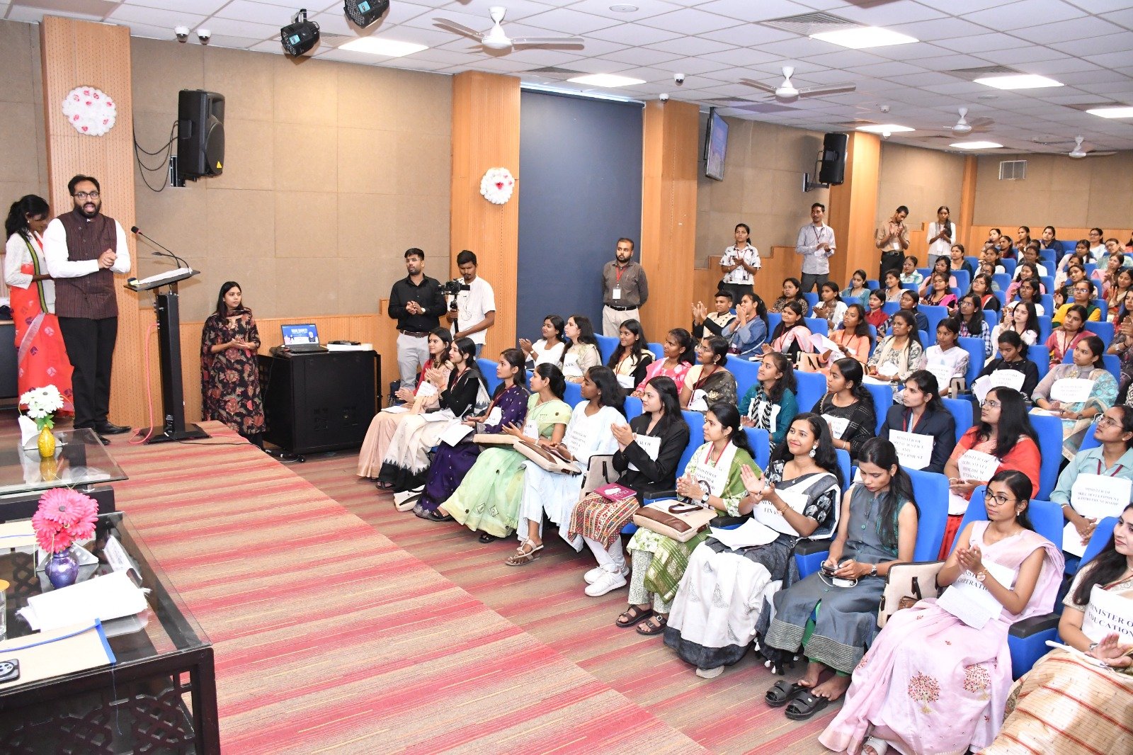 बजट क्वेस्ट 2026: MY भारत छत्तीसगढ़ ने महिला आरक्षण विधेयक पर ‘मॉक पार्लियामेंट’ का आयोजन किया