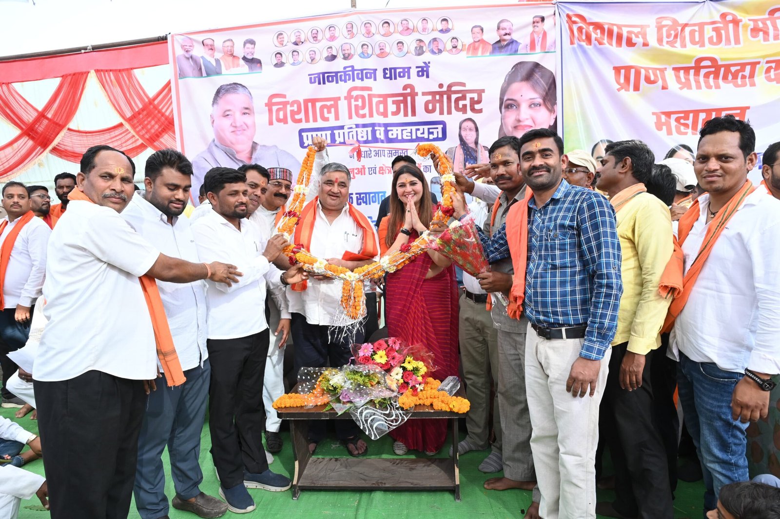 पर्यटन एवं संस्कृति मंत्री राजेश अग्रवाल कवर्धा के जानकी वन धाम शिवालय में आयोजित प्राण-प्रतिष्ठा समारोह में हुए शामिल धार्मिक आस्था के साथ उभरता पर्यटन केंद्र, प्रकृति और संस्कृति का अनूठा संगम