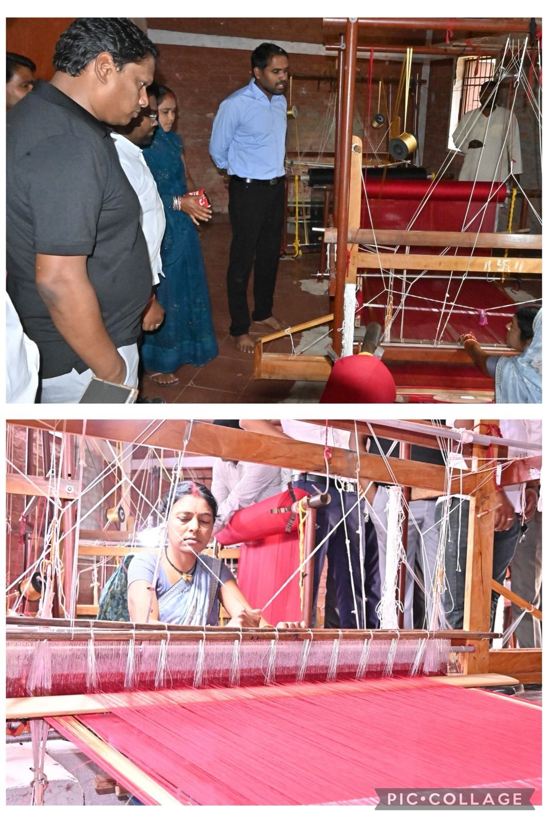 कलेक्टर की पहल से संबलपुरी साड़ी केंद्र को मिलेगी नई पहचान, महिलाओं की मेहनत को मिलेगा बड़ा बाजार संबलपुरी साड़ी केंद्र का कलेक्टर ने किया निरीक्षण, महिलाओं के सशक्तिकरण पर दिया जोर