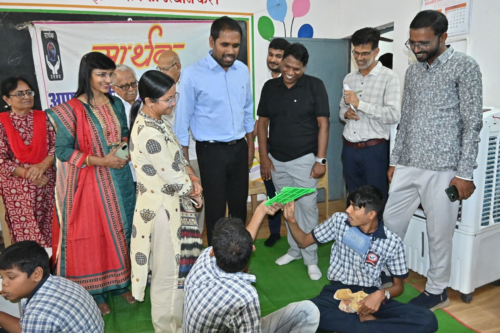 विशेष बच्चों के उज्ज्वल भविष्य की दिशा में संवेदनशील पहल: कलेक्टर ने ‘सार्थक स्कूल’ का किया निरीक्षण