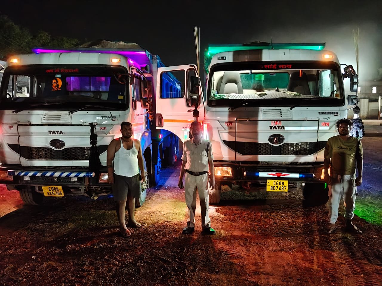 खनिजों का अवैध परिवहन करने पर लगातार की जा रही कार्रवाई