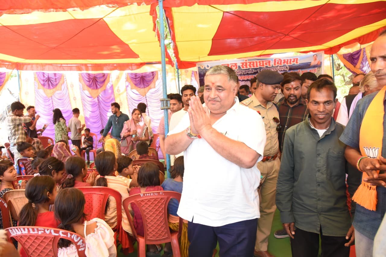 पर्यटन एवं संस्कृति मंत्री राजेश अग्रवाल ने किया 520 लाख रू. से अधिक के नहर-जलाशय जीर्णाेद्धार कार्यों का भूमिपूजन