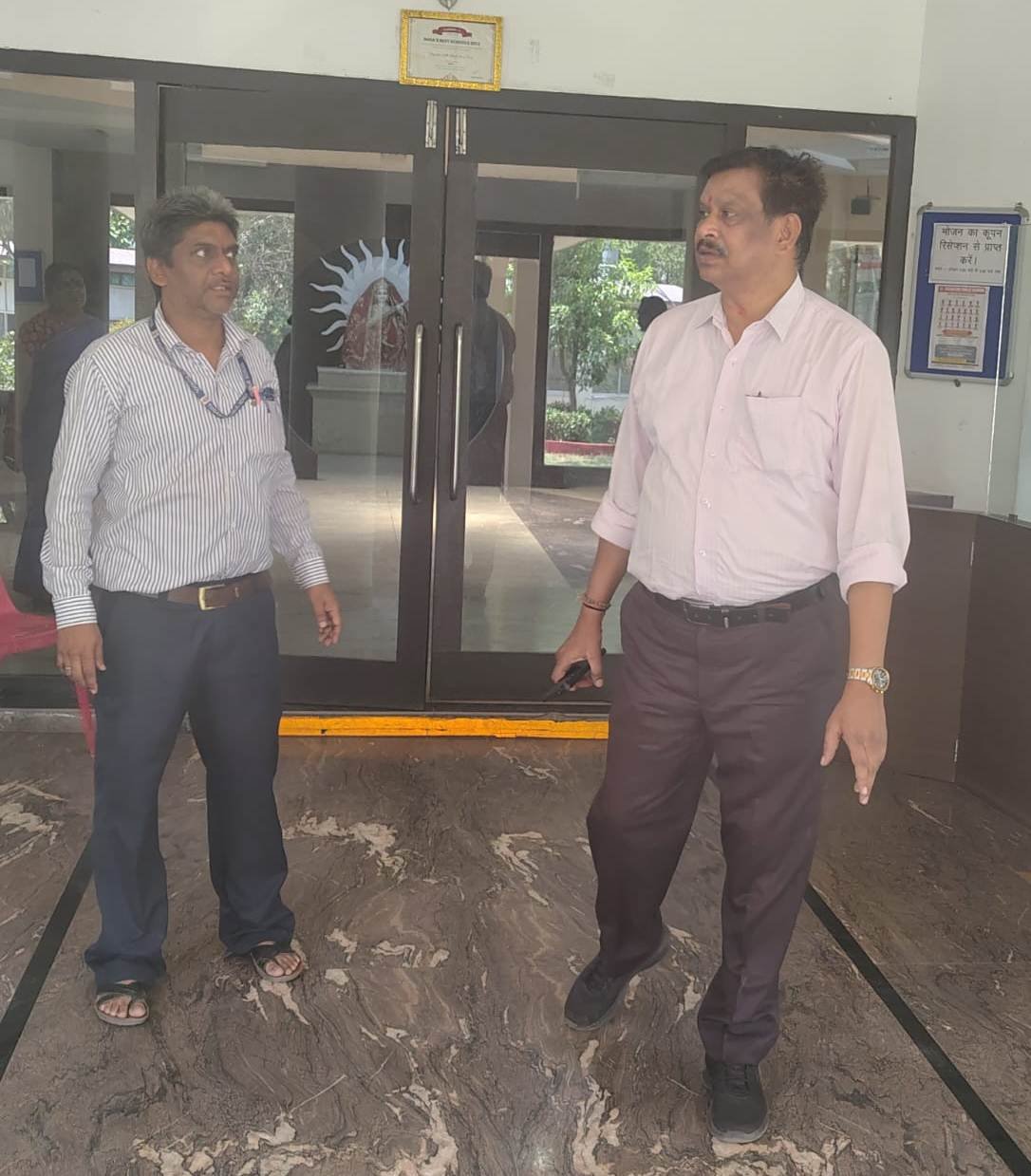 अपर कलेक्टर सीएल मारकण्डेय ने किया परीक्षा केन्द्रों का निरीक्षण