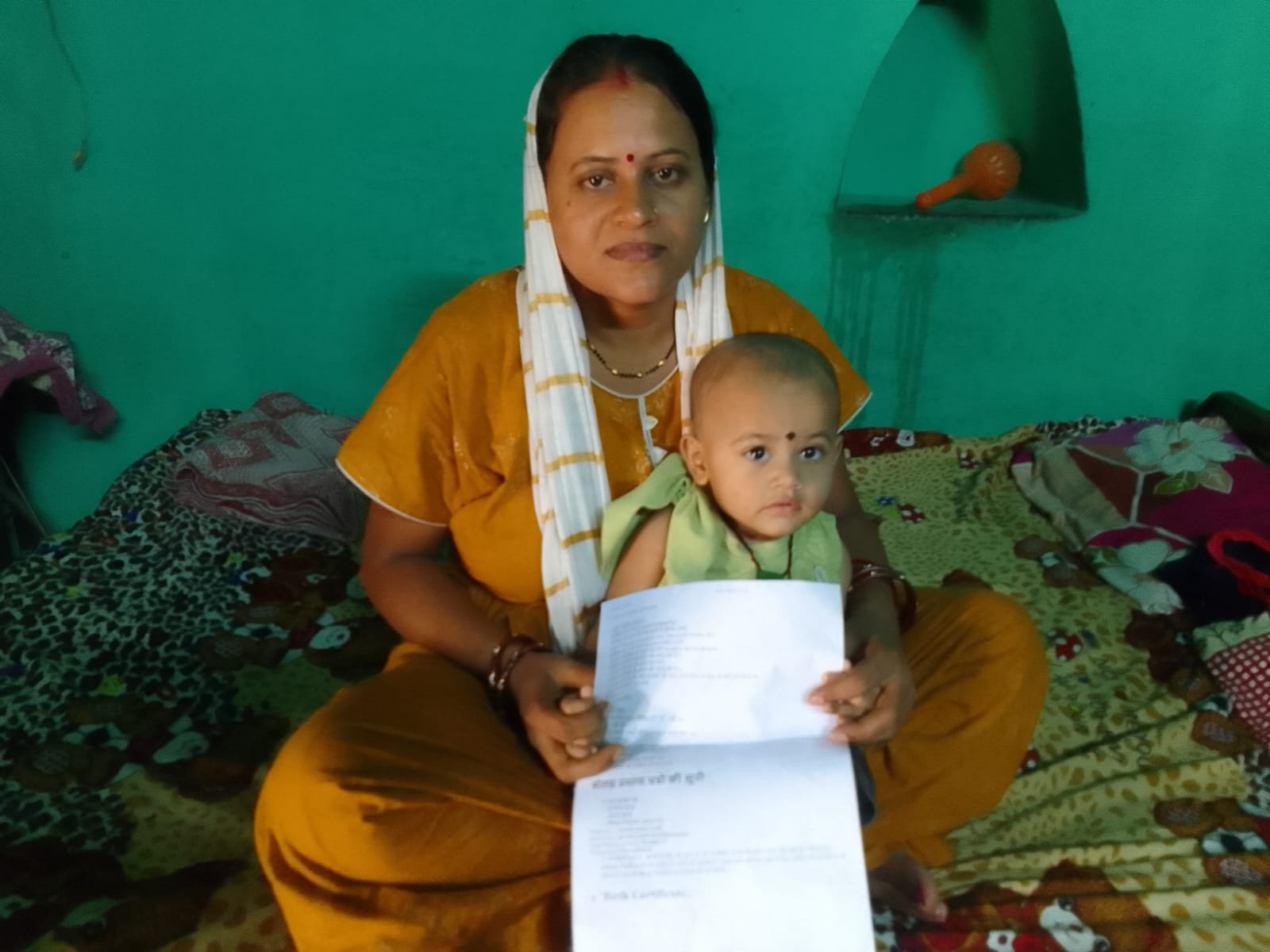 नोनी सुरक्षा योजना से सुरक्षित हुआ नव्या का भविष्य